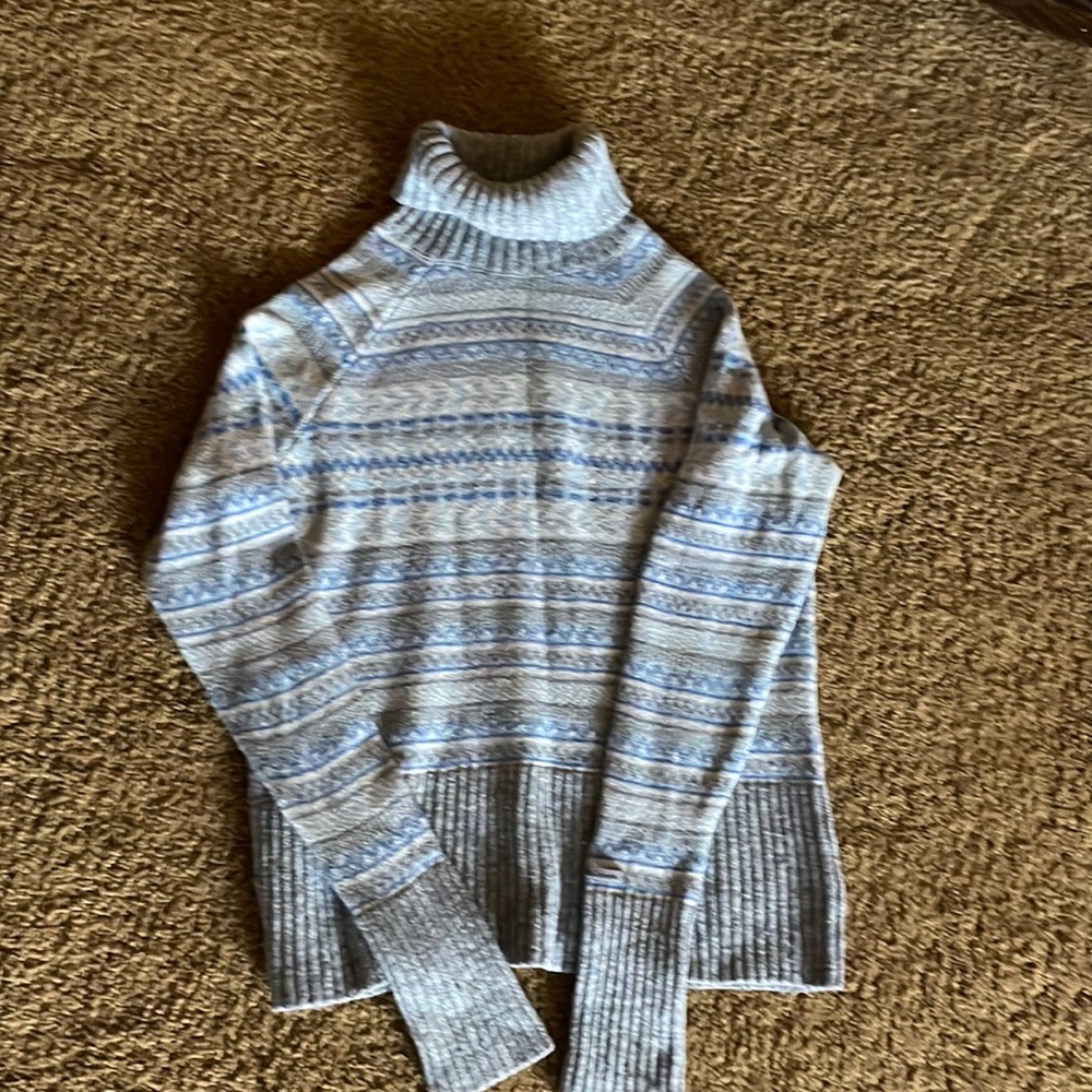 Columbia Fair Isle Turtleneck Sweater